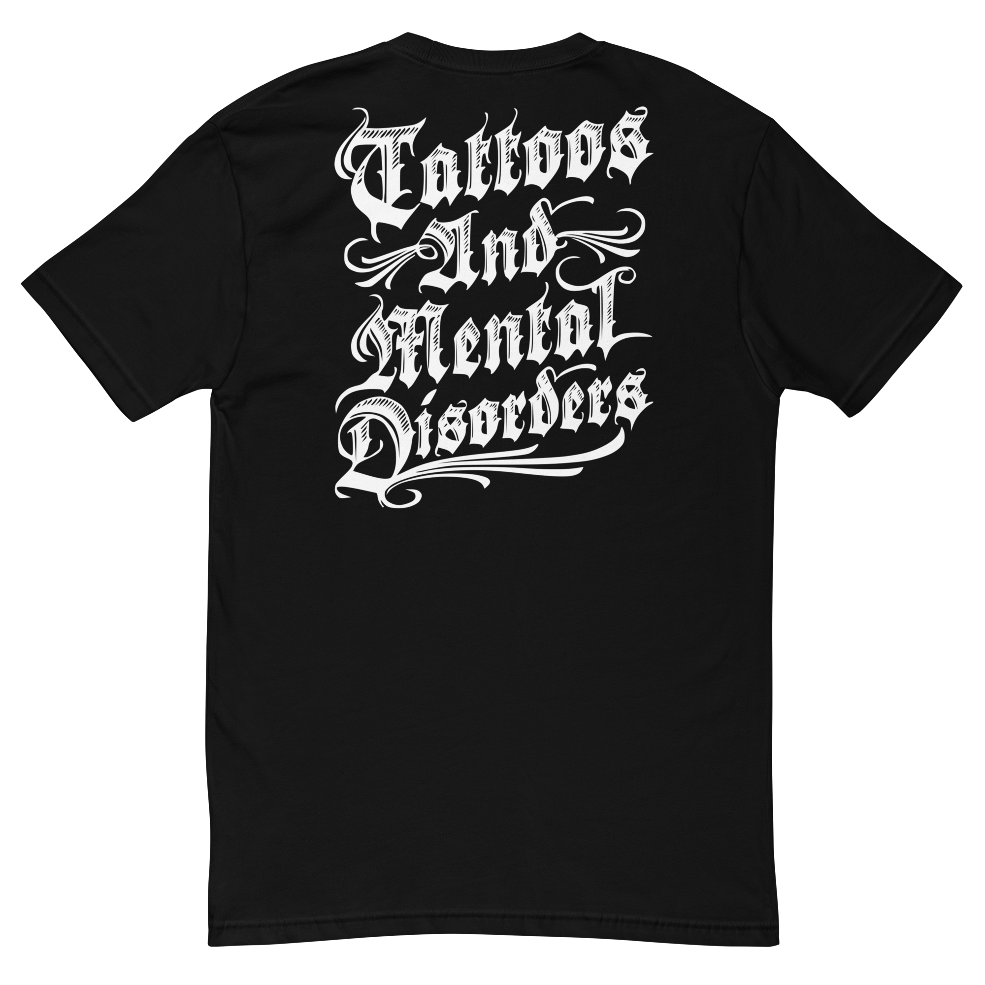 Oilfield Originals artwork on a black tee